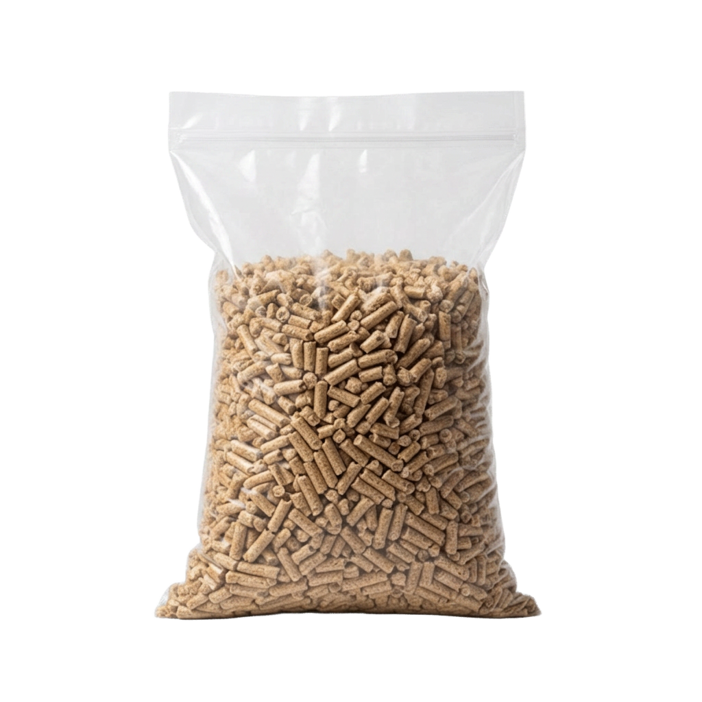 Pellet drzewny Ø 6 mm workowany 20 kg
